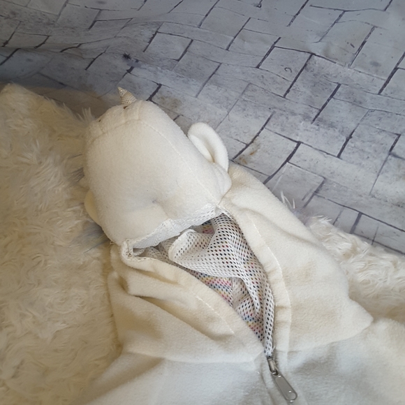 Unicorn rainbow onesie Halloween size 2T - Picture 10 of 11